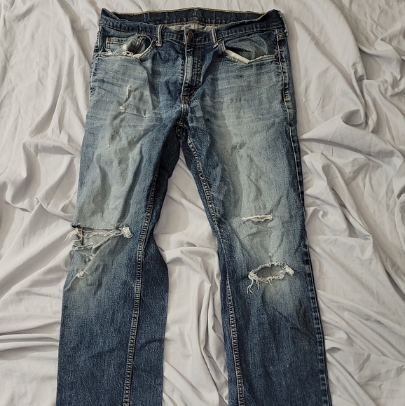 Denizen from Levi's Jeans Sale 5 For 25 Mens Ripped Denim Jeans